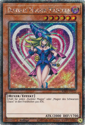 Dunkles Magier-Mädchen Yu-Gi-Oh! Karte RA03-DE123 Platinum Secret Rare
