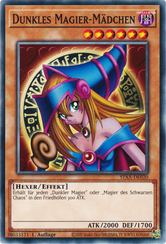 Dunkles Magier-Mädchen Yu-Gi-Oh! Karte STAX-DE020 Common