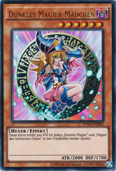 Dunkles Magier-Mädchen Yu-Gi-Oh! Karte YGLD-DEB03 Ultra Rare