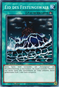 Eid des Festungswals Yu-Gi-Oh! Karte SBC1-DEC17 Common