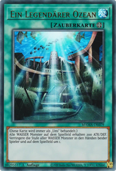 Ein Legendärer Ozean Yu-Gi-Oh! Karte MAMA-DE079 Ultra Rare