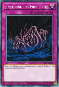 Einladung des Erdgeistes Yu-Gi-Oh! Karte LDS3-DE020 Common