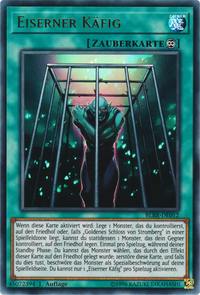 Eiserner Käfig Yu-Gi-Oh! Karte BLRR-DE012 Ultra Rare