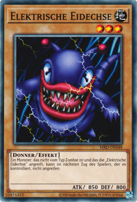 Elektrische Eidechse Yu-Gi-Oh! Karte MRD-DE048 Common