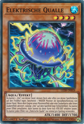 Elektrische Qualle Yu-Gi-Oh! Karte LED9-DE019 Super Rare