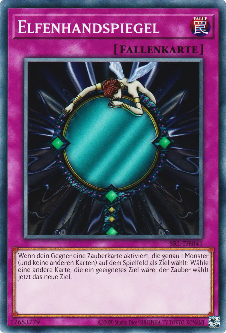 Elfenhandspiegel Yu-Gi-Oh! Karte SRL-DE041 Common