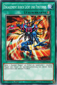 Engagement durch Licht und Finsternis Yu-Gi-Oh! Karte YGLD-DEC31 Common