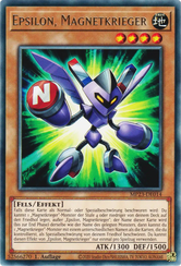 Epsilon, Magnetkrieger Yu-Gi-Oh! Karte MP23-DE014 Rare