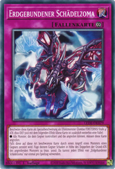 Erdgebundener Schädelzoma Yu-Gi-Oh! Karte LEDE-DE079 Common