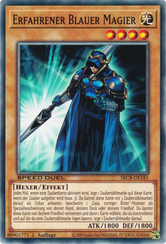 Erfahrener Blauer Magier Yu-Gi-Oh! Karte SBCB-DE181 Common