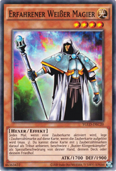 Erfahrener Weißer Magier Yu-Gi-Oh! Karte YGLD-DEC20 Common