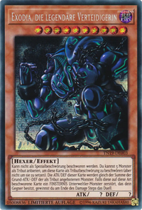 Exodia, die legendäre Verteidigerin Yu-Gi-Oh! Karte TN19-DE003 Secret Rare