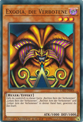Exodia, die Verbotene Yu-Gi-Oh! Karte LART-DE004 Ultra Rare