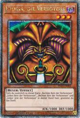 Exodia, die Verbotene Yu-Gi-Oh! Karte TN23-DE002 Quarter Century Secret Rare