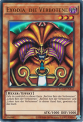 Exodia, die Verbotene Yu-Gi-Oh! Karte YGLD-DEA17 Ultra Rare
