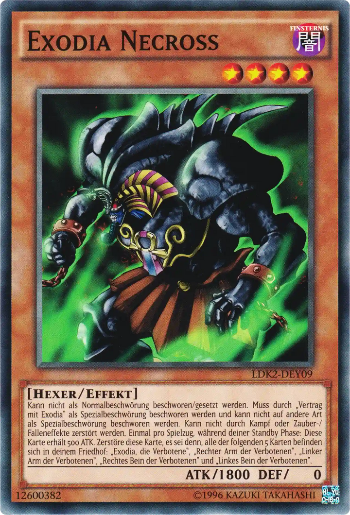 Exodia Necross Yu-Gi-Oh! Karte LDK2-DEY09 Common