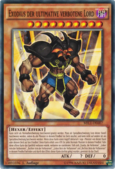 Exodius der ultimative verbotene Lord Yu-Gi-Oh! Karte MIL1-DE007 Common