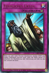 Feierliches Urteil Yu-Gi-Oh! Karte LART-DE014 Ultra Rare