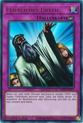 Feierliches Urteil Yu-Gi-Oh! Karte RA02-DE075 Ultra Rare