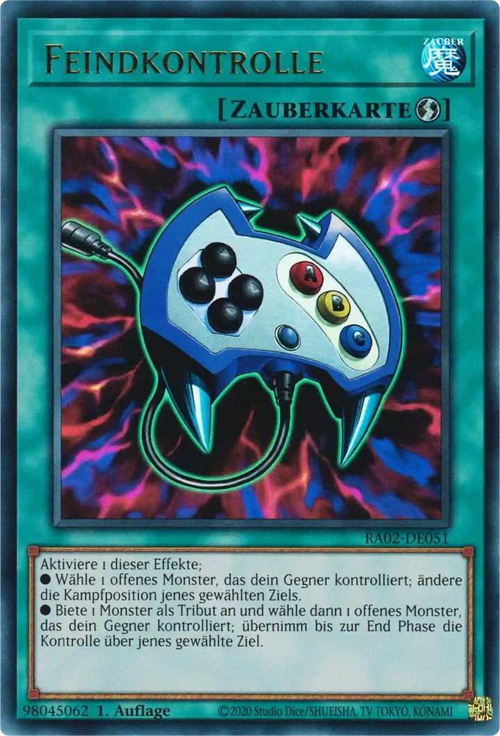 Feindkontrolle Yu-Gi-Oh! Karte RA02-DE051 Ultra Rare