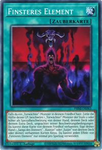 Finsteres Element Yu-Gi-Oh! Karte PHNI-DE063 Common