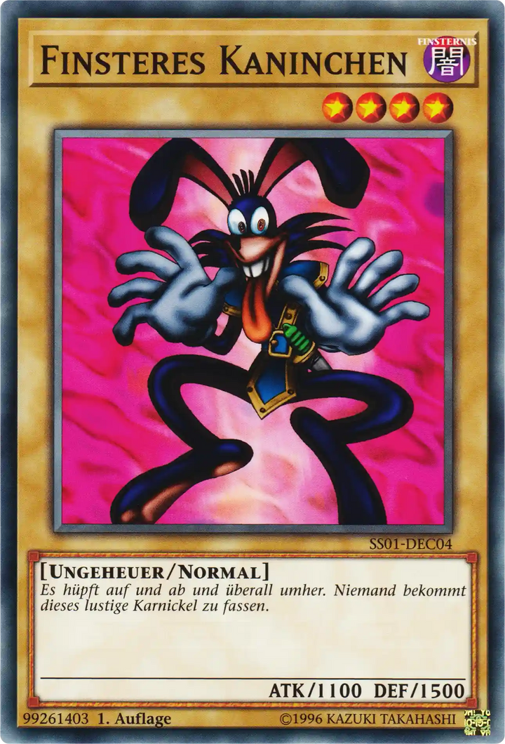 Finsteres Kaninchen Yu-Gi-Oh! Karte SS01-DEC04 Common