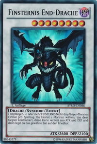 Finsternis End-Drache Yu-Gi-Oh! Karte RYMP-DE066 Super Rare