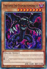 Finsternis End-Evaporationsdrache Yu-Gi-Oh! Karte INFO-DE011 Common