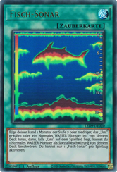 Fisch-Sonar Yu-Gi-Oh! Karte LED9-DE020 Ultra Rare
