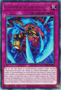Flammen-Schwerttanz Yu-Gi-Oh! Karte MZMI-DE010 Rare