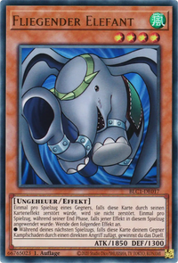 Fliegender Elefant Yu-Gi-Oh! Karte BLC1-DE017 Ultra Rare