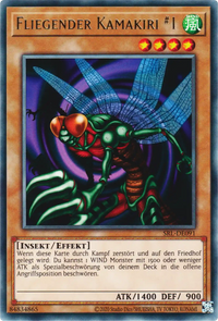Fliegender Kamakiri #1 Yu-Gi-Oh! Karte SRL-DE091 Rare