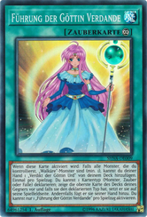 Führung der Göttin Verdande Yu-Gi-Oh! Karte SHVA-DE009 Super Rare
