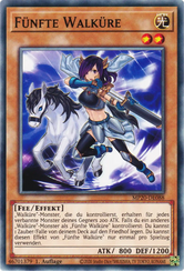 Fünfte Walküre Yu-Gi-Oh! Karte MP20-DE088 Common