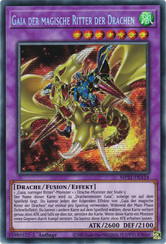 Gaia der magische Ritter der Drachen Yu-Gi-Oh! Karte MP21-DE124 Secret Rare
