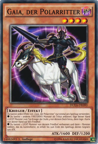 Gaia, der Polarritter Yu-Gi-Oh! Karte DUEA-DE090 Common
