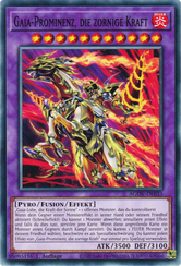 Gaia-Prominenz, die zornige Kraft Yu-Gi-Oh! Karte AGOV-DE033 Common