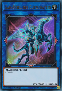 Gaia-Säbel, der Blitzschatten Yu-Gi-Oh! Karte BLRR-DE087 Ultra Rare