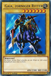 Gaia, zorniger Ritter Yu-Gi-Oh! Karte MIL1-DE025 Common