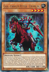 Gaia, zorniger Ritter - Ursprung Yu-Gi-Oh! Karte MP21-DE096 Rare