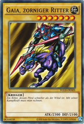 Gaia, zorniger Ritter Yu-Gi-Oh! Karte YGLD-DEA05 Common