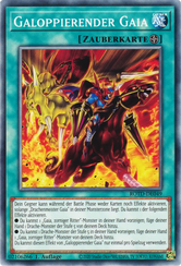 Galoppierender Gaia Yu-Gi-Oh! Karte ROTD-DE049 Common