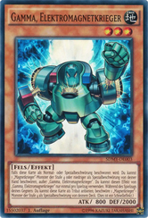 Gamma, Elektromagnetkrieger Yu-Gi-Oh! Karte SDMY-DE003 Super Rare