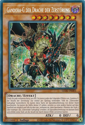 Gandora-G der Drache der Zerstörung Yu-Gi-Oh! Karte LEDE-DE001 Secret Rare