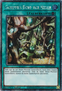 Geheimes Dorf der Hexer Yu-Gi-Oh! Karte RA03-DE209 Platinum Secret Rare