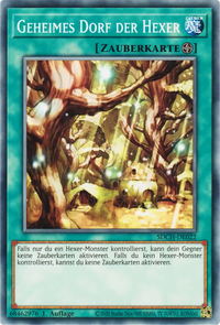 Geheimes Dorf der Hexer Yu-Gi-Oh! Karte SDCH-DE022 Common