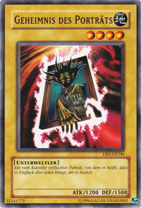 Geheimnis des Porträts Yu-Gi-Oh! Karte DB1-DE246 Common