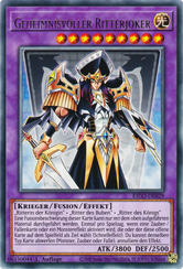 Geheimnisvoller Ritterjoker Yu-Gi-Oh! Karte KICO-DE029 Rare