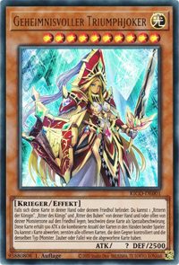 Geheimnisvoller Triumphjoker Yu-Gi-Oh! Karte KICO-DE001 Ultra Rare