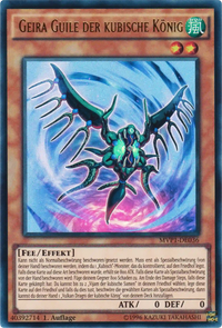 Geira Guile der kubische König Yu-Gi-Oh! Karte MVP1-DE036 Ultra Rare